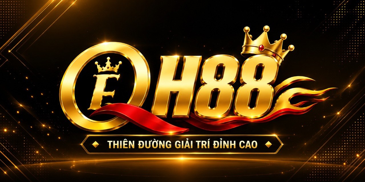 Hình ảnh thương hiệu QH88 với thiết kế hiện đại